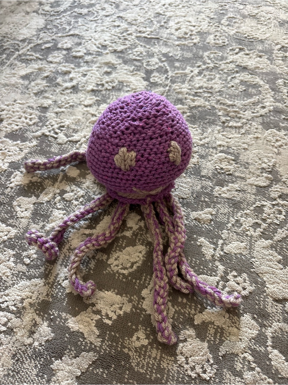 Octopus crochet plush animal